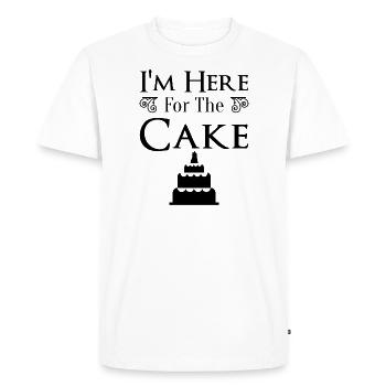 Wedding Wedding Party Wedding Cake - Men's Premium Organic T-Shirt - white - Front - Nico (187cm)