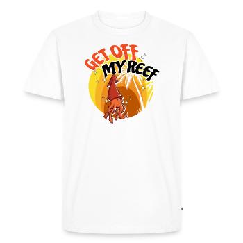 Poulpe Poulpe Tentacule de mer Poulpe Poulpe Poulpe Poulpe - T-shirt Premium bio Homme - blanc - Devant - Nico (187cm)