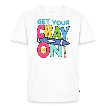 Primary School Teacher Kindergarten Educator - Men's Premium Organic T-Shirt - white - Front - Nico (187cm)