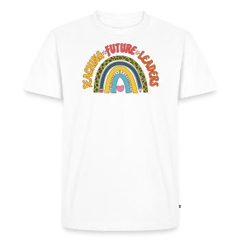 Primary School Teacher Kindergarten Educator - Men's Premium Organic T-Shirt - white - Front - Nico (187cm)