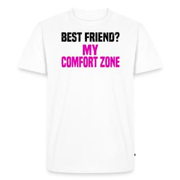 Misanthrope Antisocial Introvert - Men's Premium Organic T-Shirt - white - Front - Nico (187cm)