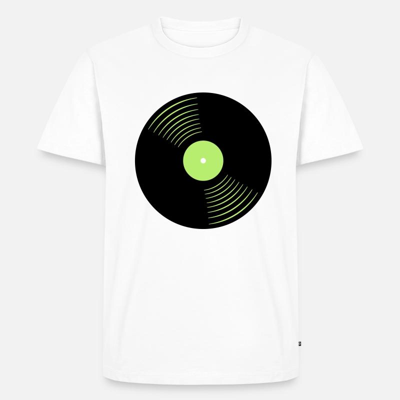 166_schallplatte_2 - Männer Premium Bio T-Shirt - undefined