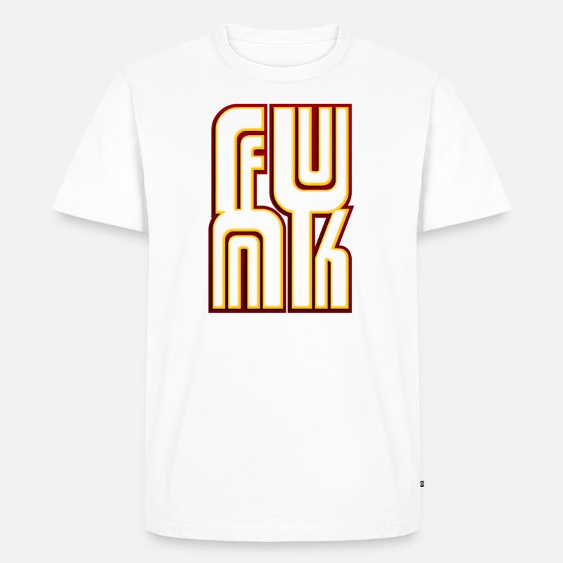 Funk Musik - Männer Premium Bio T-Shirt - undefined