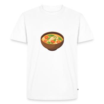 Drôle de soupe philippine Singang - T-shirt Premium bio Homme - blanc - Devant - Nico (187cm)