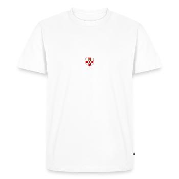 Team Northern Ireland sports bag - Men's Premium Organic T-Shirt - white - Front - Nico (187cm)