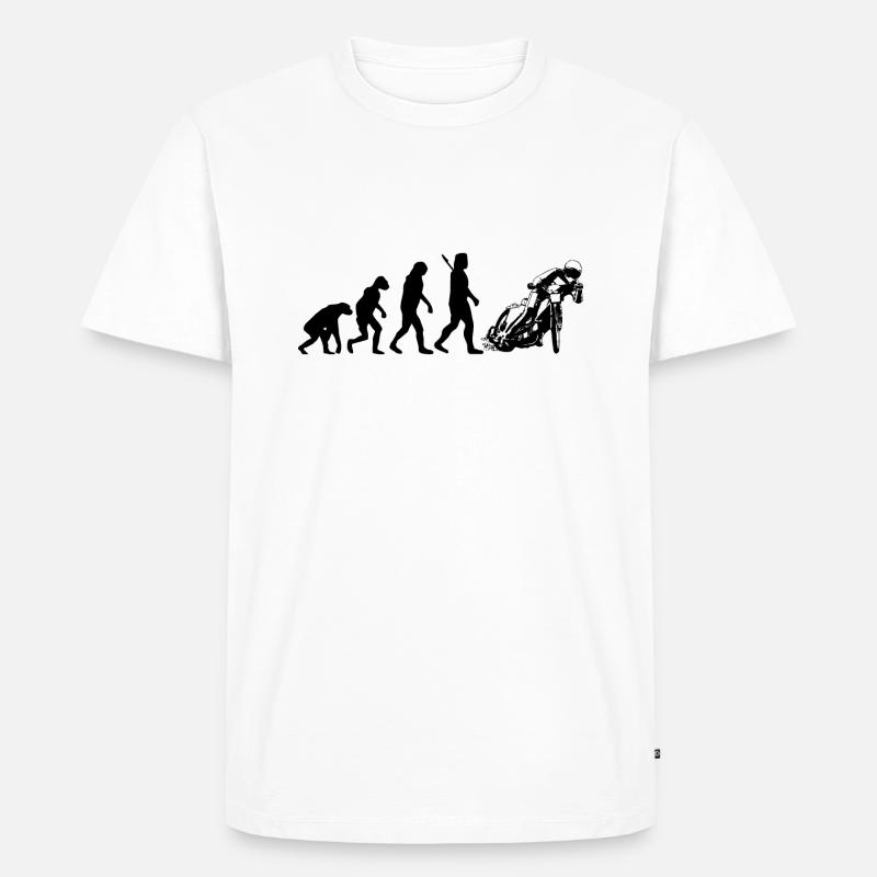 Speedway - Männer Premium Bio T-Shirt - Weiß