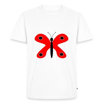 Cadeau pour la fête des mères : Idée de cadeau pour la fête des mères - T-shirt Premium bio Homme - blanc - Devant - Nico (187cm)