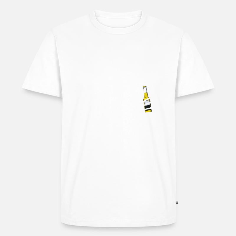 Die Tornado Legende - Männer Premium Bio T-Shirt - Weiß