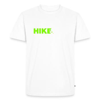 Hike Fly Vector - T-shirt Premium bio Homme - blanc - Devant - Nico (187cm)