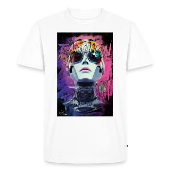 FASHION FATALITY 2 By Yume Origins - Men's Premium Organic T-Shirt - white - Front - Nico (187cm)