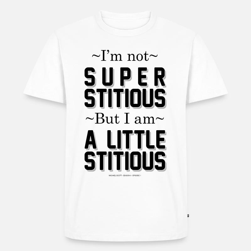Das Office Dunder Mifflin Graphic - Männer Premium Bio T-Shirt - Weiß