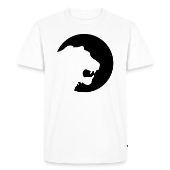 tigre - T-shirt Premium bio Homme - blanc - Devant - Nico (187cm)