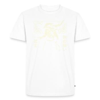 Japanese Warrior Sword Samurai - Men's Premium Organic T-Shirt - white - Front - Nico (187cm)