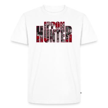 Ippon Hunter Judo Championship Martial Arts - Men's Premium Organic T-Shirt - white - Front - Nico (187cm)