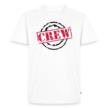l'équipage - T-shirt Premium bio Homme - blanc - Devant - Nico (187cm)