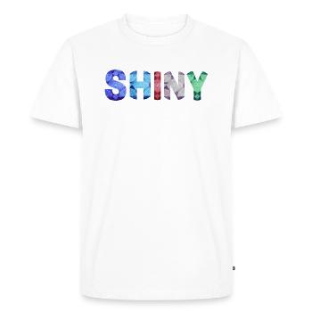 Brillant - T-shirt Premium bio Homme - blanc - Devant - Nico (187cm)