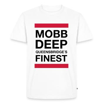 Mobb Deep - Men's Premium Organic T-Shirt - white - Front - Nico (187cm)