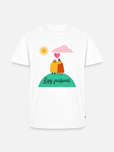 Grandparents - Men's Premium Organic T-Shirt - white