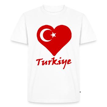 Holidays in Turkey - Men's Premium Organic T-Shirt - white - Front - Nico (187cm)