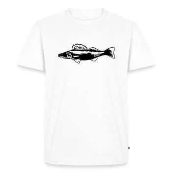 Zander ST - T-shirt Premium bio Homme - blanc - Devant - Nico (187cm)