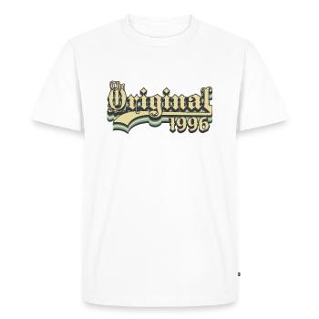 Né en 1996 l’original - T-shirt Premium bio Homme - blanc - Devant - Nico (187cm)