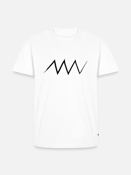 Rogue tines 1c Vicious Dog - Men's Premium Organic T-Shirt - white