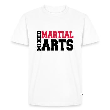 Mixed Martial Arts - T-shirt Premium bio Homme - blanc - Devant - Nico (187cm)