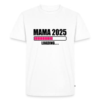 Mama 2025 - Men's Premium Organic T-Shirt - white - Front - Nico (187cm)