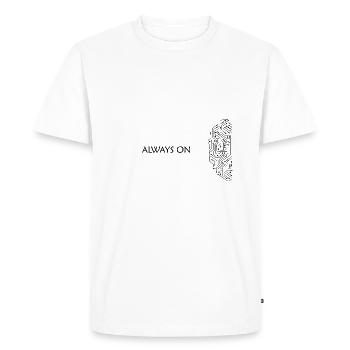 Codeur codeur développeur Nerd Geek cadeau - T-shirt Premium bio Homme - blanc - Devant - Nico (187cm)