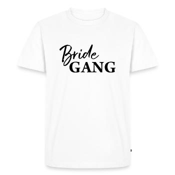 Cadeau de mariage - T-shirt Premium bio Homme - blanc - Devant - Nico (187cm)
