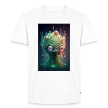 Zombie Gelée - T-shirt Premium bio Homme - blanc - Devant - Nico (187cm)