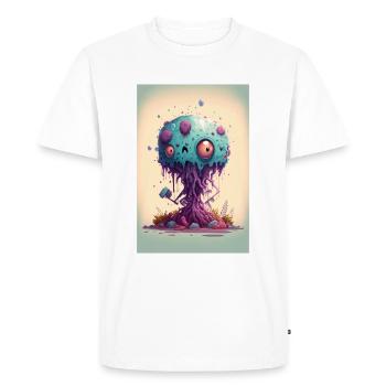 Zombie Gelée - T-shirt Premium bio Homme - blanc - Devant - Nico (187cm)