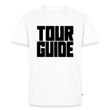 safari tour guide - Men's Premium Organic T-Shirt - white - Front - Nico (187cm)