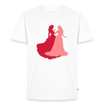 gayheiratet lesbiennes - T-shirt Premium bio Homme - blanc - Devant - Nico (187cm)