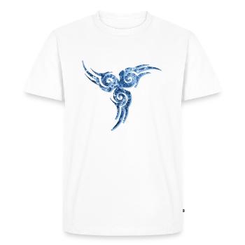celtic symbol 17 e 206 - Men's Premium Organic T-Shirt - white - Front - Nico (187cm)