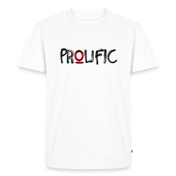 prolific - T-shirt Premium bio Homme - blanc - Devant - Nico (187cm)