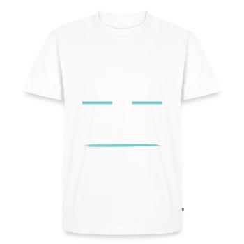 Équipe de fête - T-shirt Premium bio Homme - blanc - Devant - Nico (187cm)