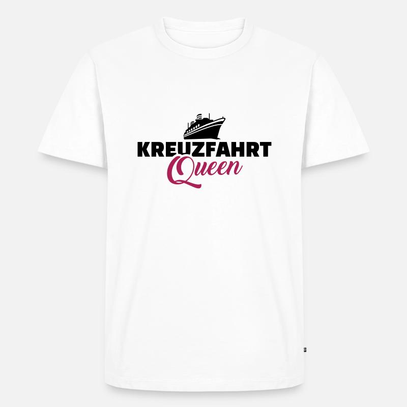 Kreuzfahrt - Männer Premium Bio T-Shirt - Weiß