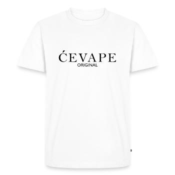Evape Croatia Gift Holiday Home - Men's Premium Organic T-Shirt - white - Front - Nico (187cm)