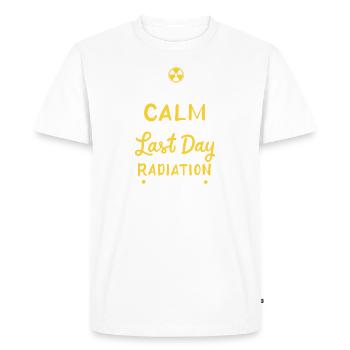Chimiothérapie chimio cancer Radiologie Radiologie - T-shirt Premium bio Homme - blanc - Devant - Nico (187cm)