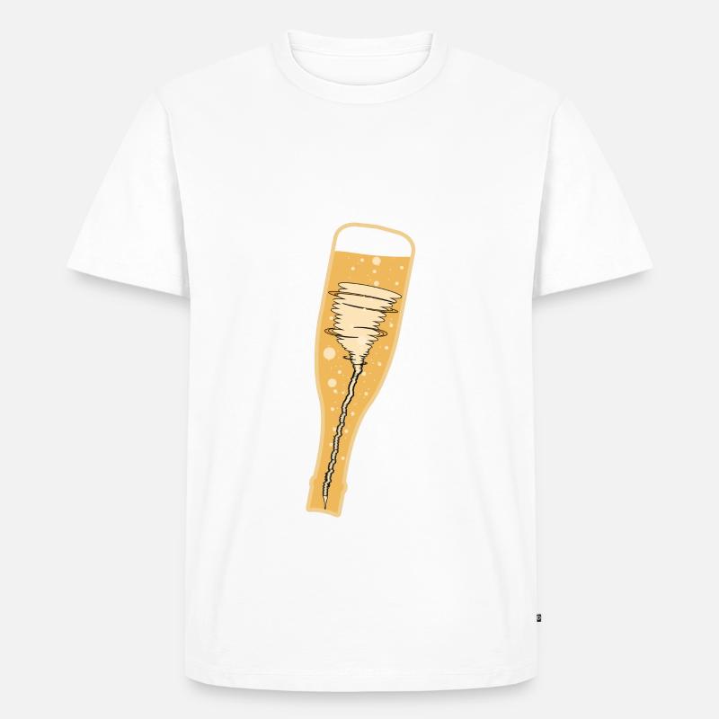 Entzündet den Tornado - Männer Premium Bio T-Shirt - undefined