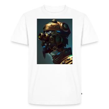 inspiration head - Men's Premium Organic T-Shirt - white - Front - Nico (187cm)