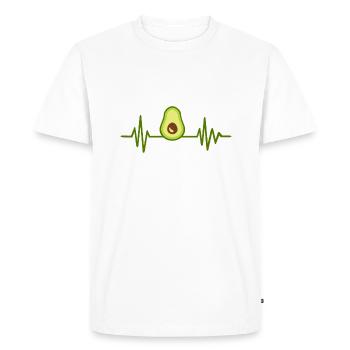 avocat - T-shirt Premium bio Homme - blanc - Devant - Nico (187cm)