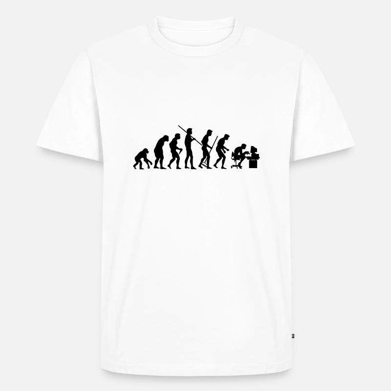 Évolution de la société - T-shirt Premium bio Homme - undefined