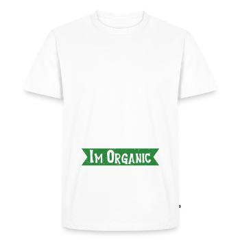 Journée écologique Earth Planet Save Earth - T-shirt Premium bio Homme - blanc - Devant - Nico (187cm)
