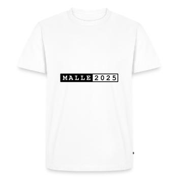 Visite de Malle 2025 à Majorque - T-shirt Premium bio Homme - blanc - Devant - Nico (187cm)