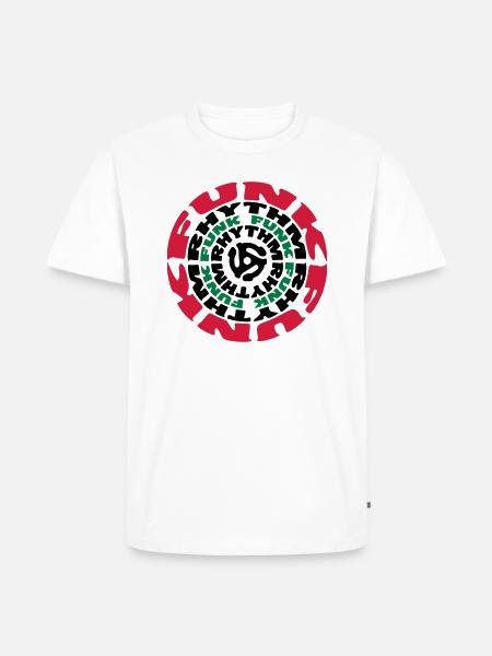 Funk Rhythm Funk Funk Rhythm - Men's Premium Organic T-Shirt - white