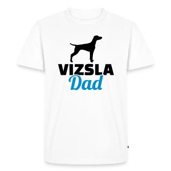 Vizsla - T-shirt Premium bio Homme - blanc - Devant - Nico (187cm)