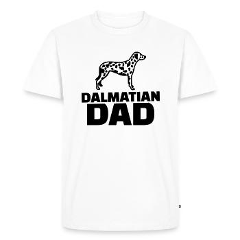 dalmatien - T-shirt Premium bio Homme - blanc - Devant - Nico (187cm)