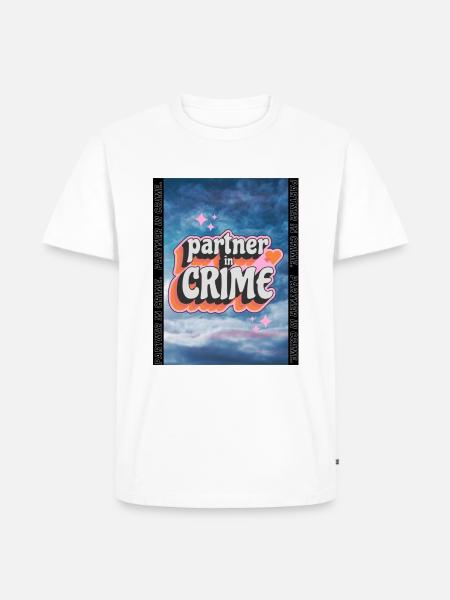 Partner In Crime - Men's Premium Organic T-Shirt - white